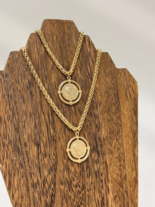 Dainty Coin Necklace