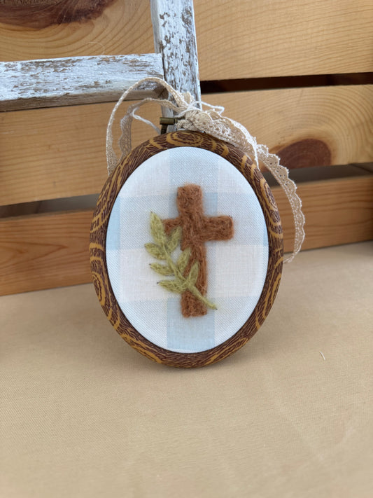 Floral Cross Heirloom