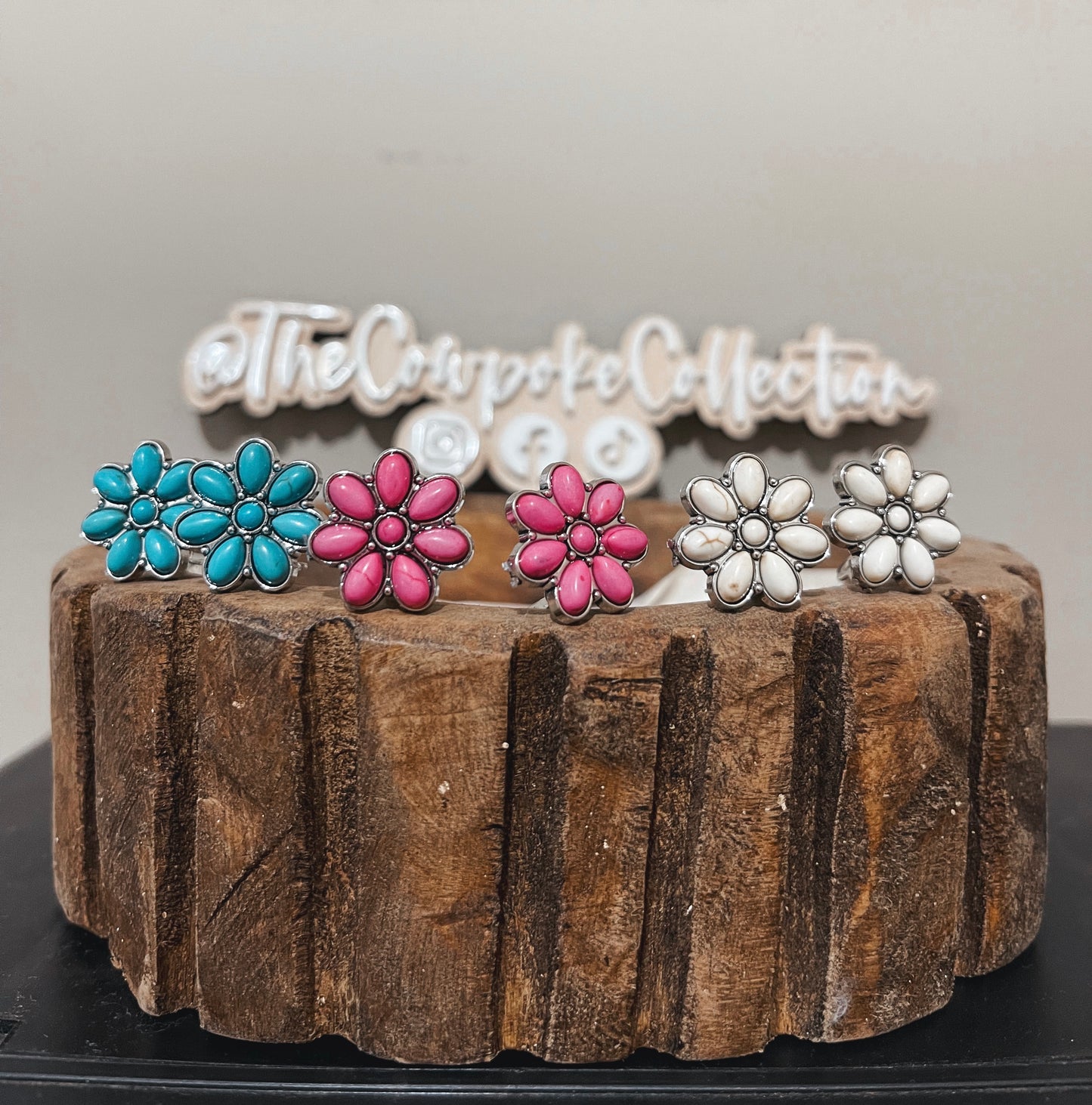 Western clip on Earrings