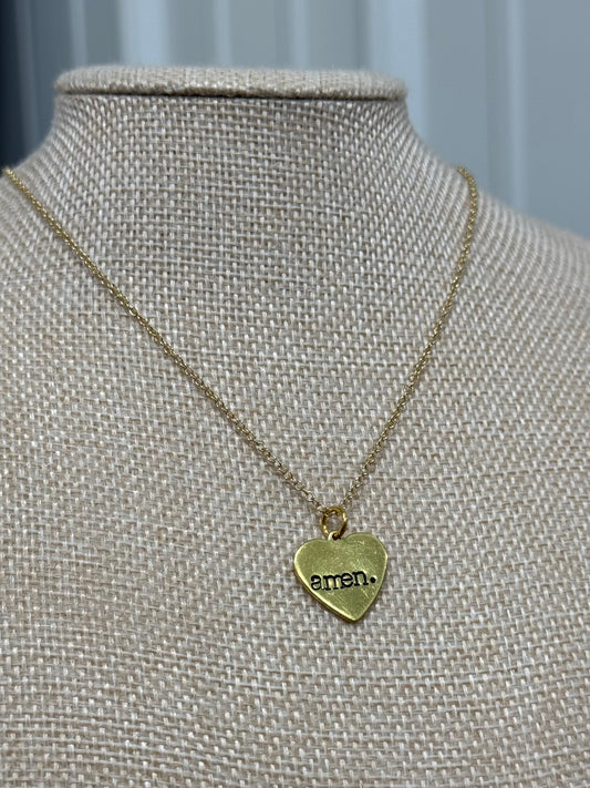Golden Amen. Necklace