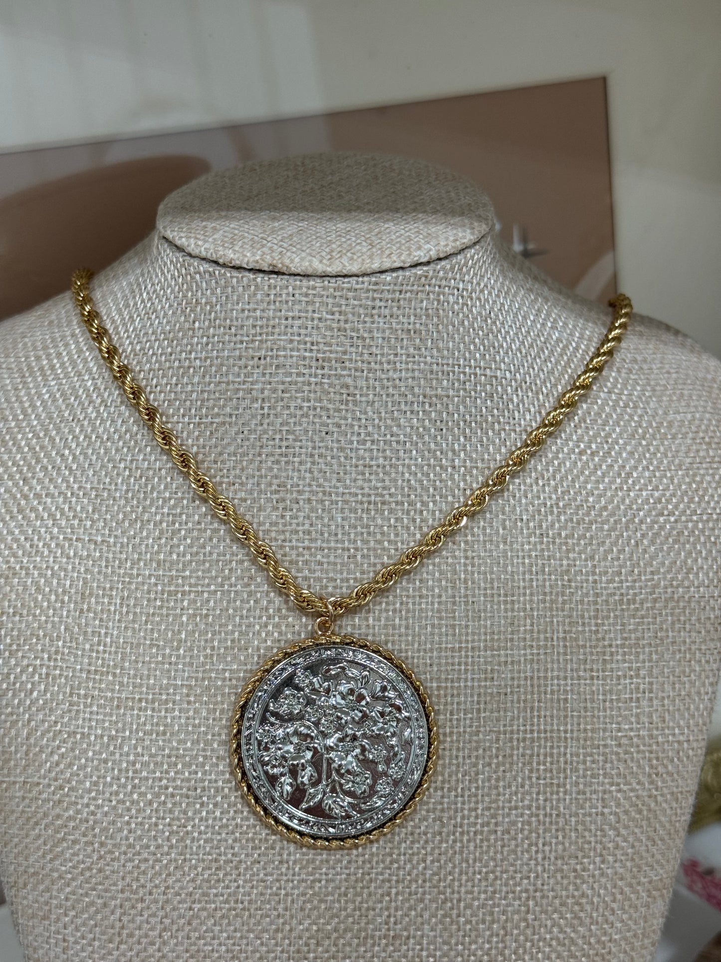 Mixed Coin Necklace