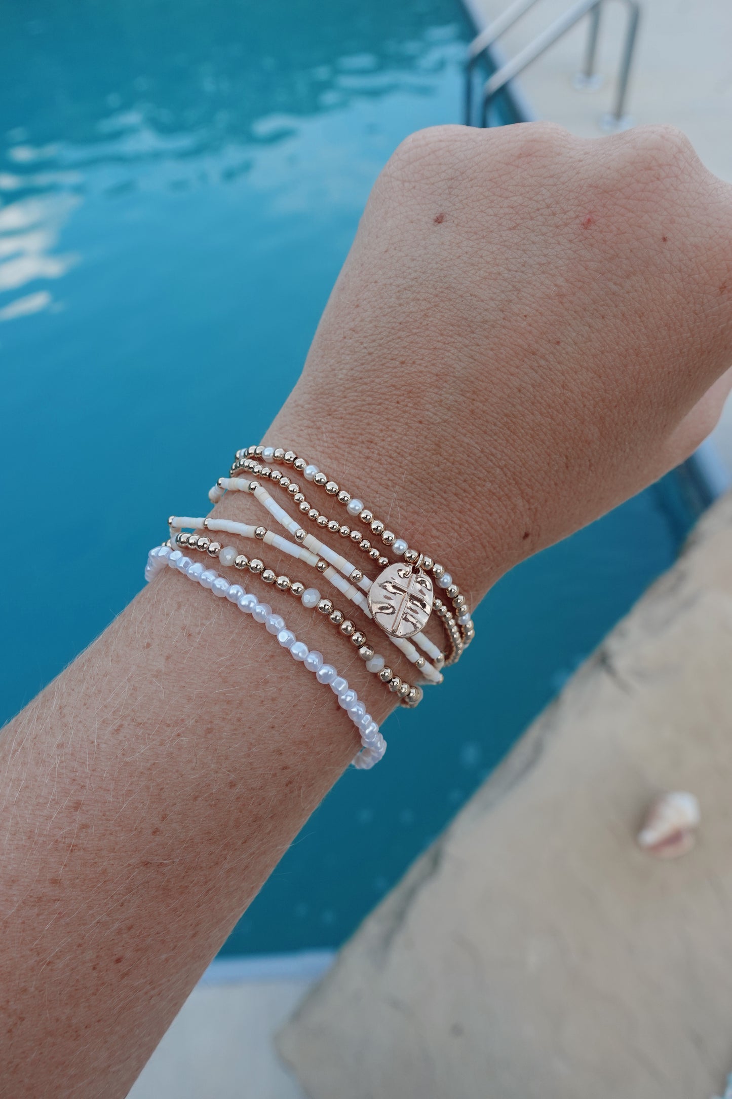 Sand + Sea Bracelet Stack