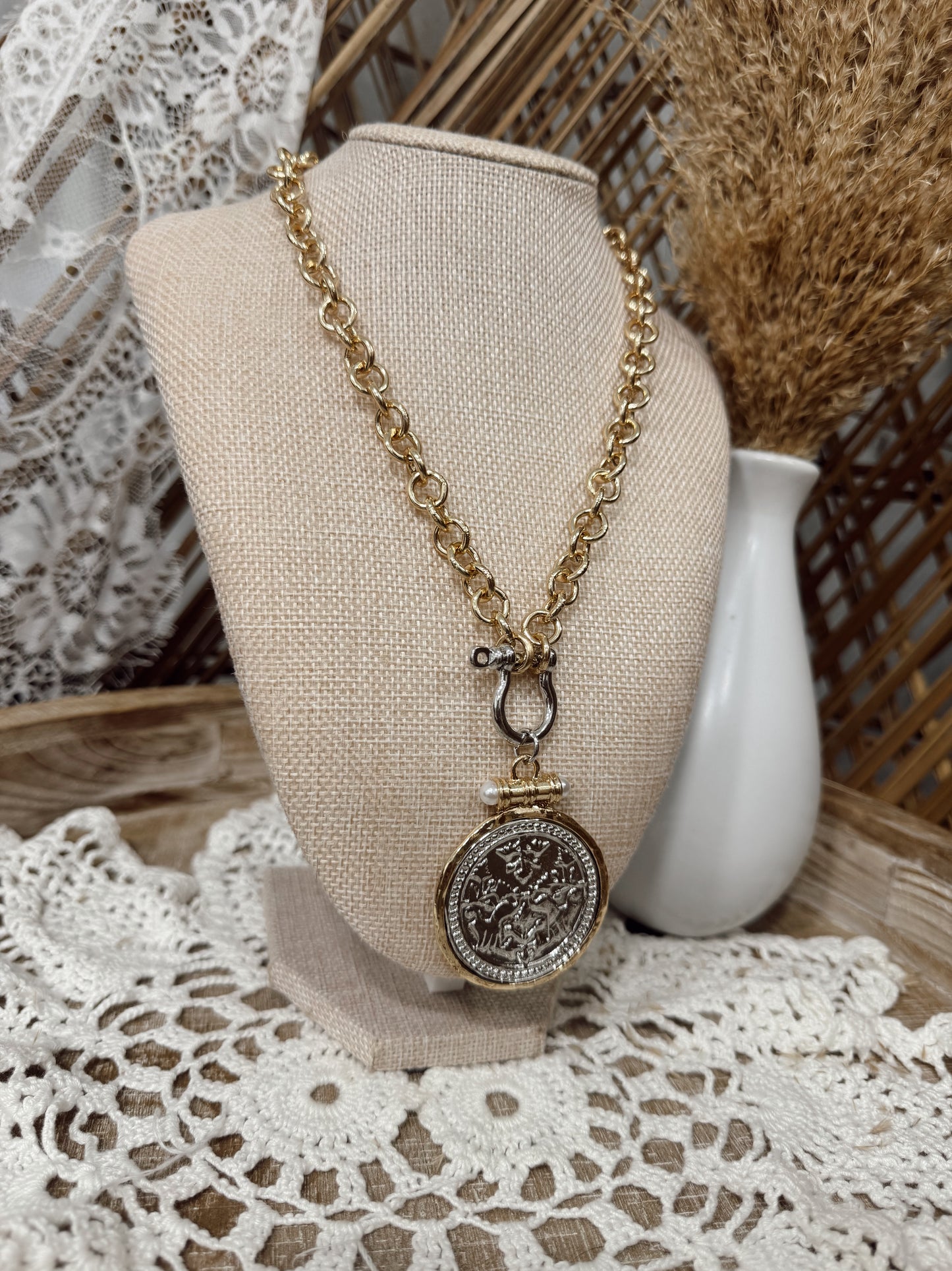 Mixed Metals Necklace