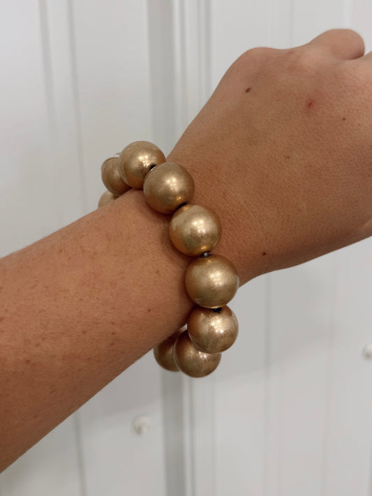 Gold Bubble Bracelet