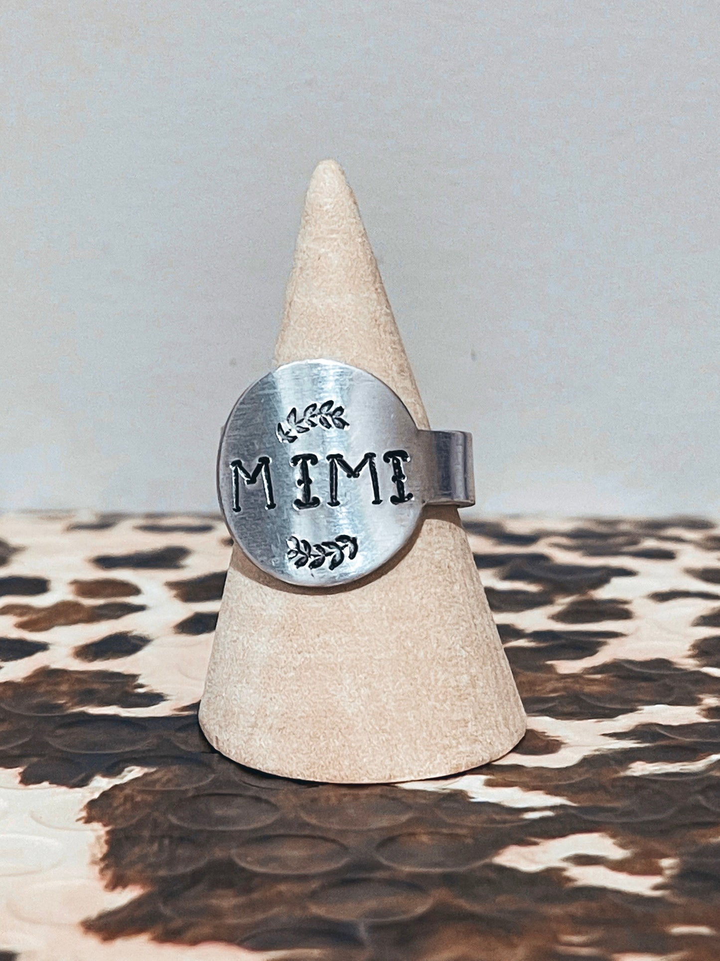 Circle Name Rings