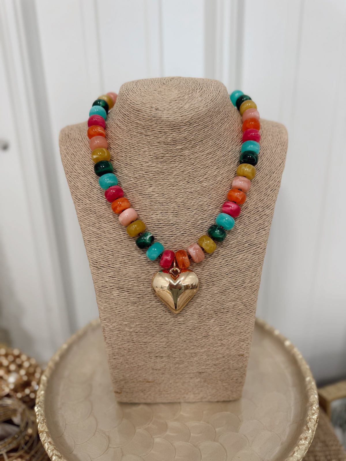 Playful Heart Necklace
