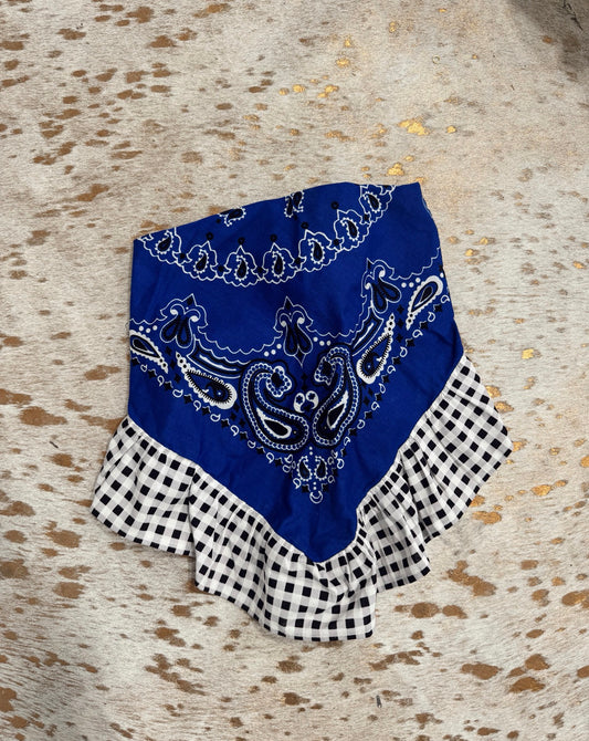 Blue Pet Bandana