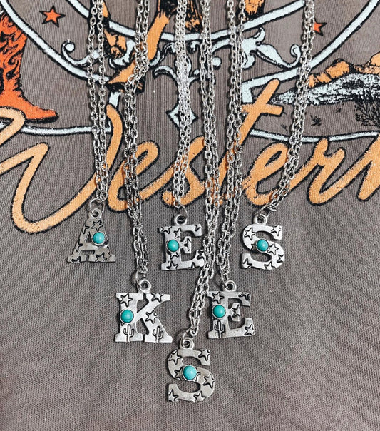 Initial Necklaces