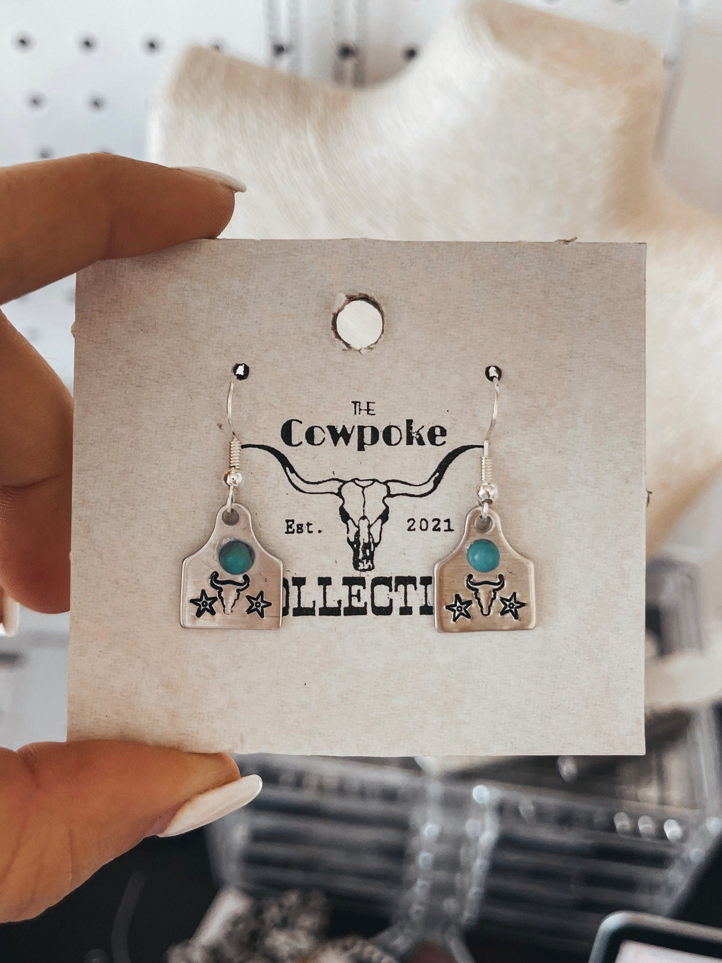 Bull Head Earrings