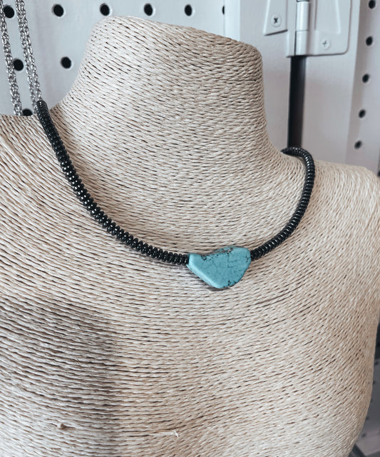 Turquoise Stone Necklace