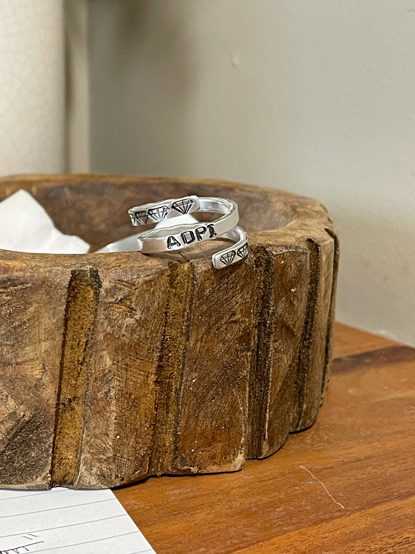 CUSTOM Triple Wrap Ring