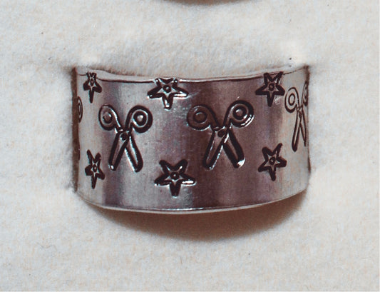 Scissors & Stars Ring