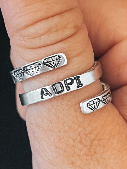 CUSTOM Triple Wrap Ring