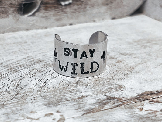 Stay Wild Ring