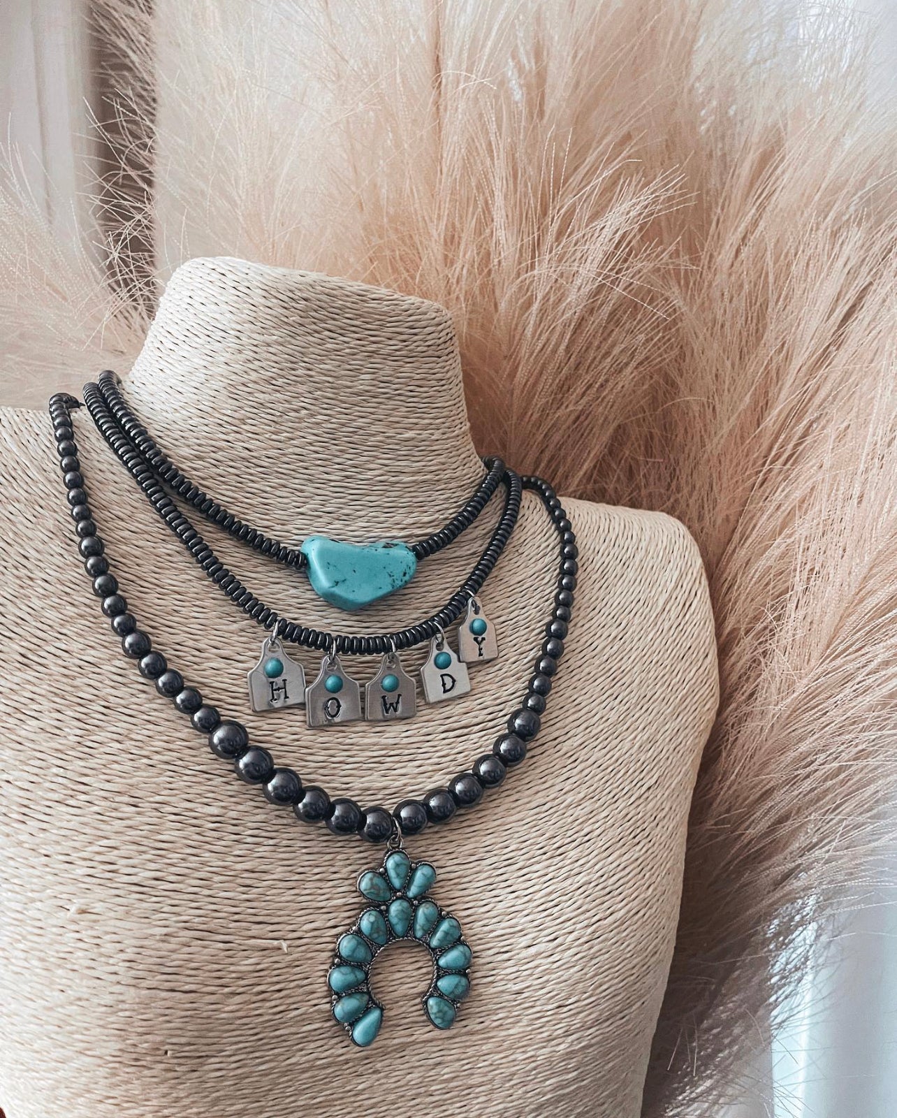 Howdy Cow Tag Necklace ™