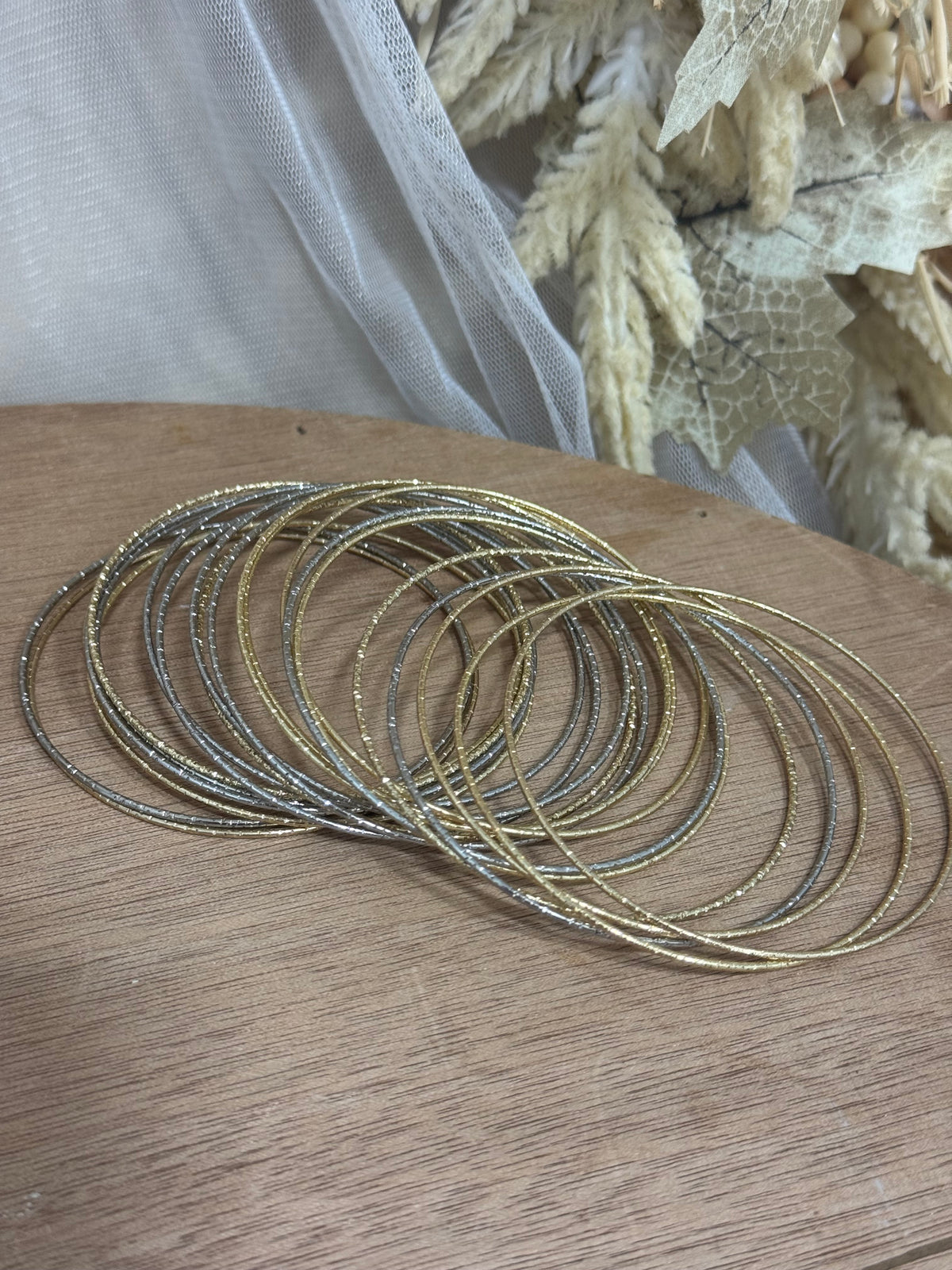Mixed Metals Bracelet Stack