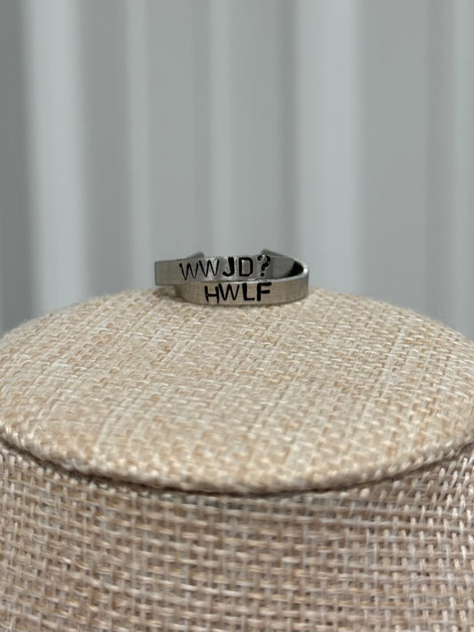 WWJD? Ring Set