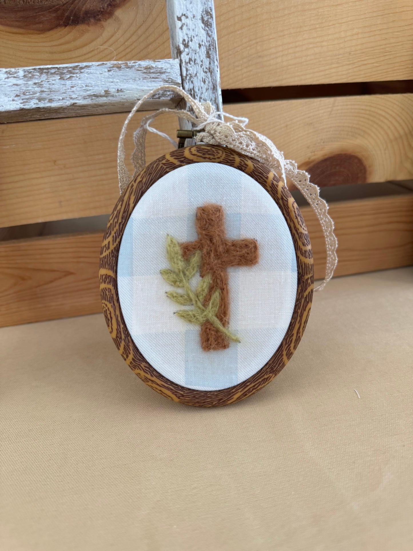 Floral Cross Heirloom