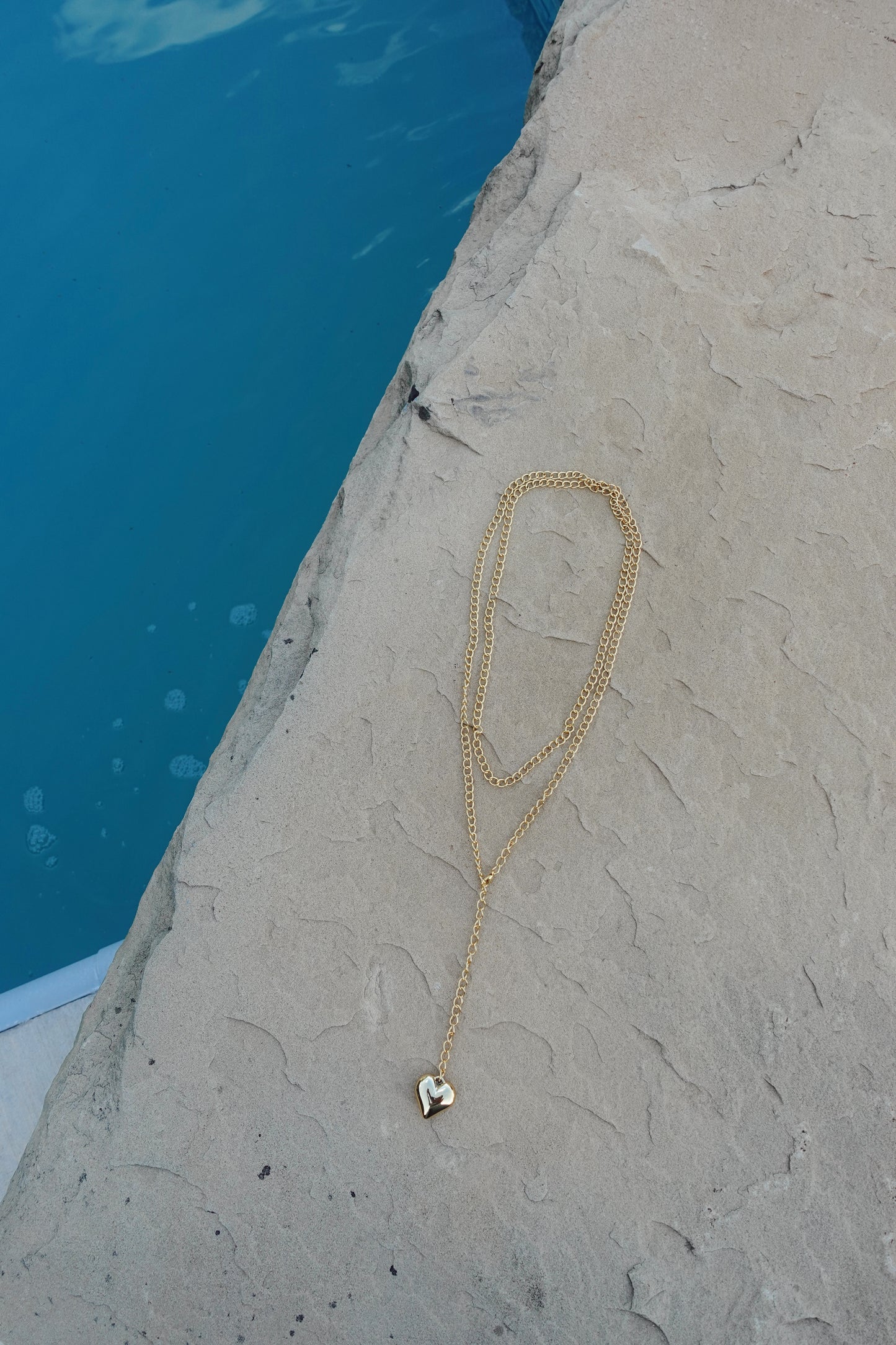 Golden Tide Double Y Necklace
