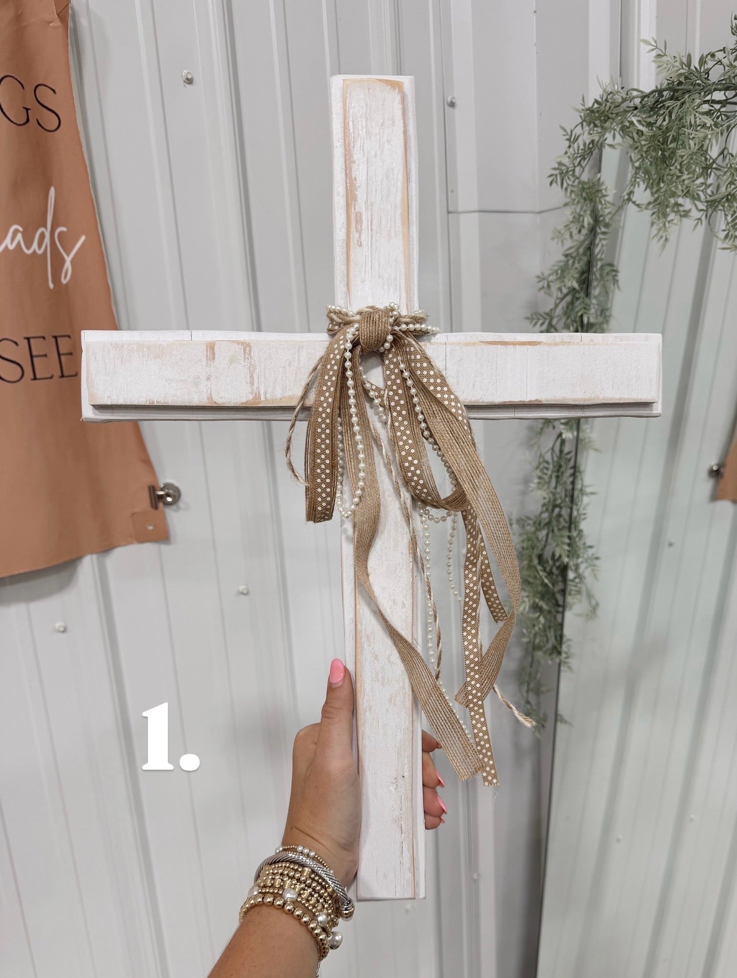 Wooden Wall Hanging Cross