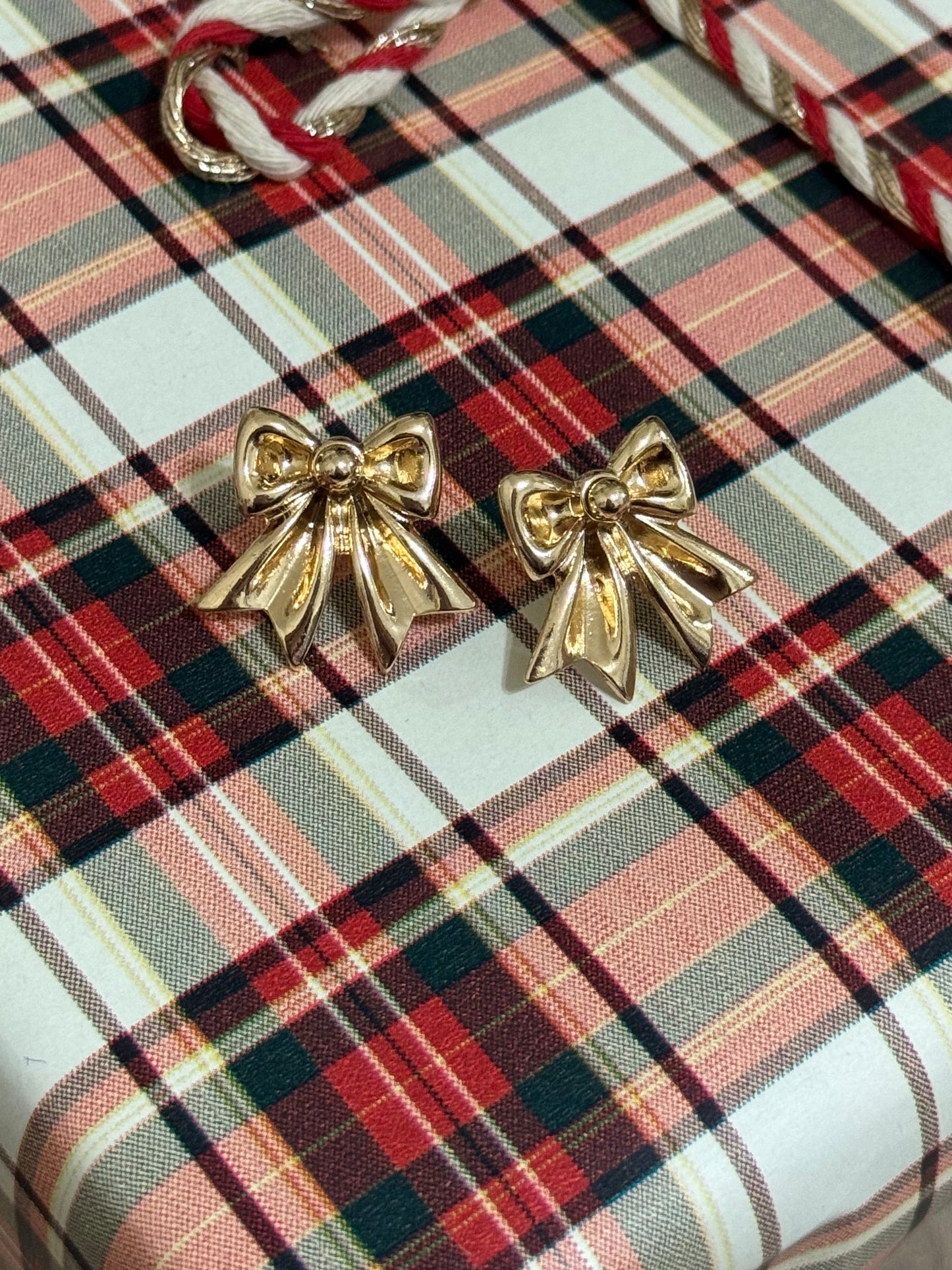 Dainty Bow Earrings