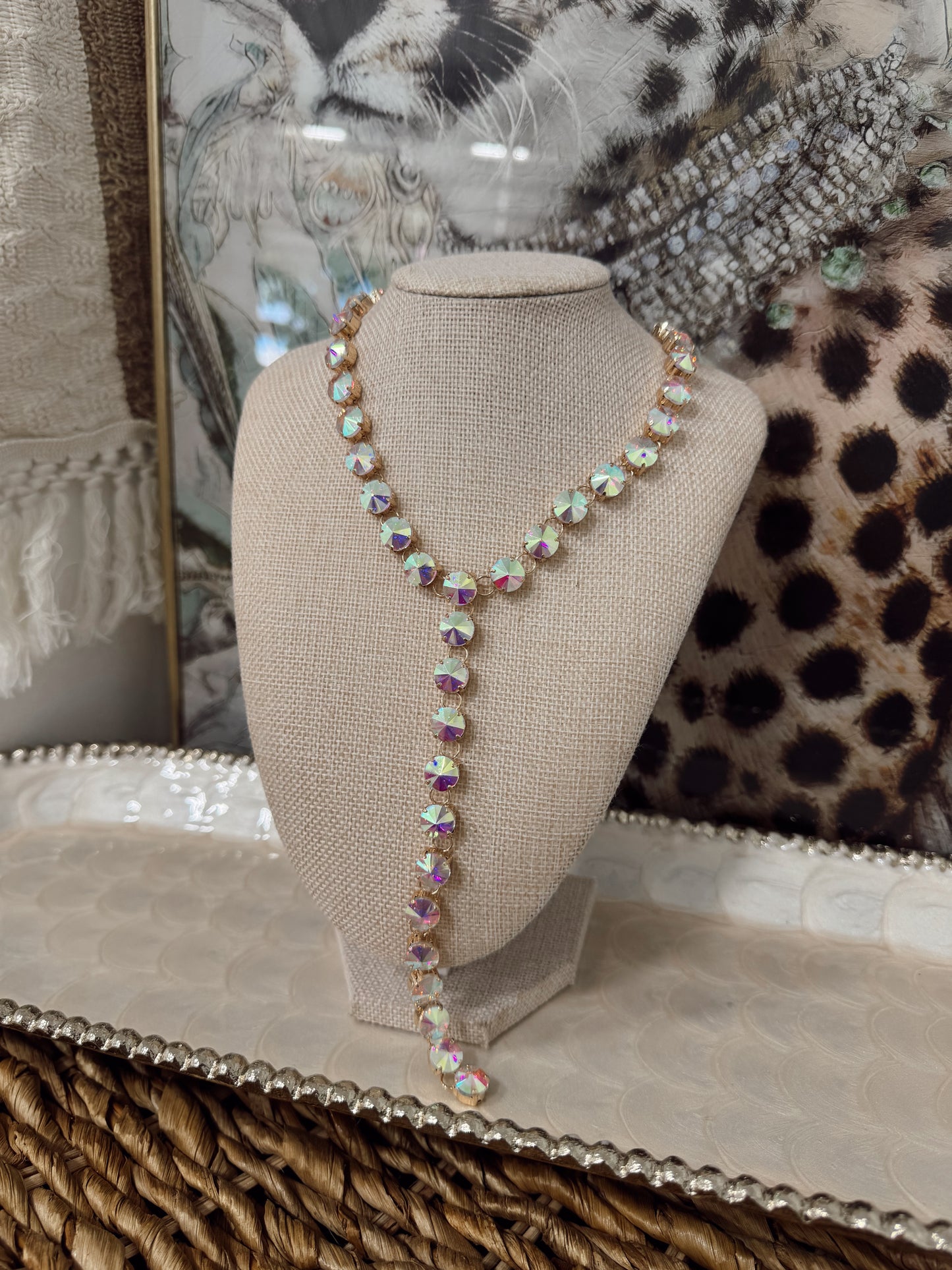 Crystal Drop Necklace