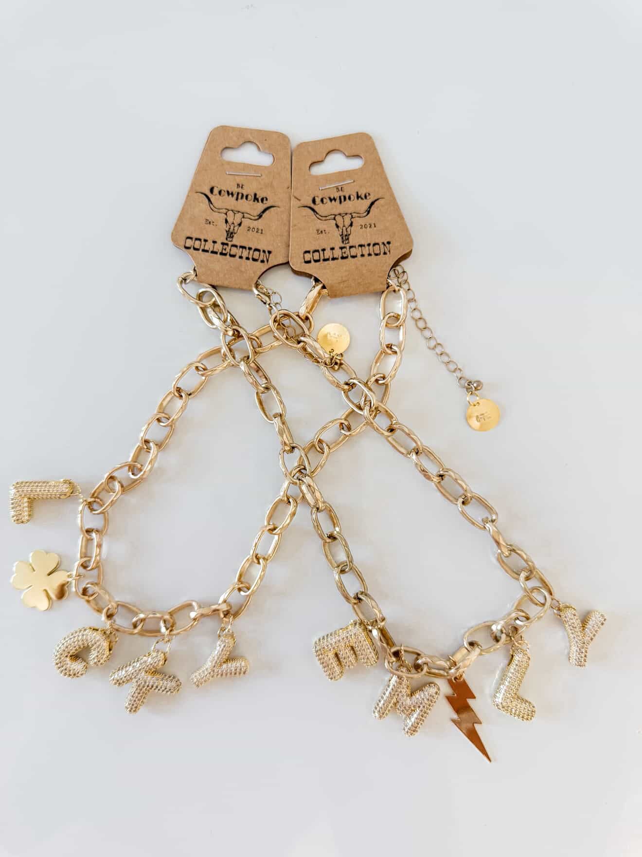 Golden Name Link Necklace