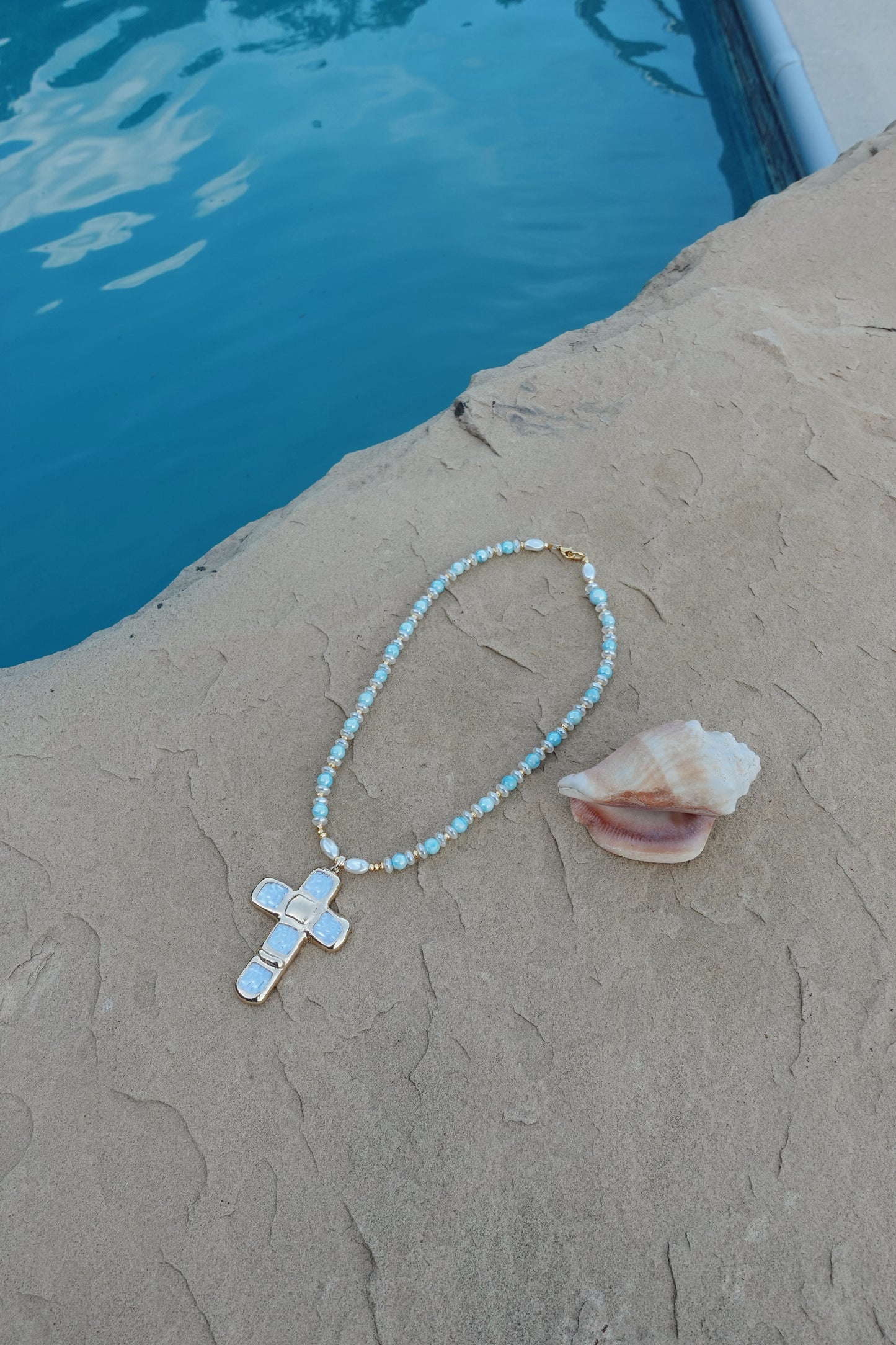 Aqua Blessing Necklace