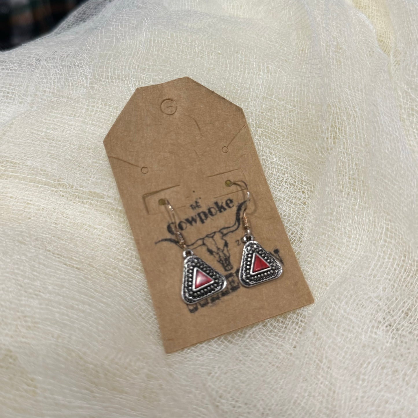 Pink Triangle Dangles