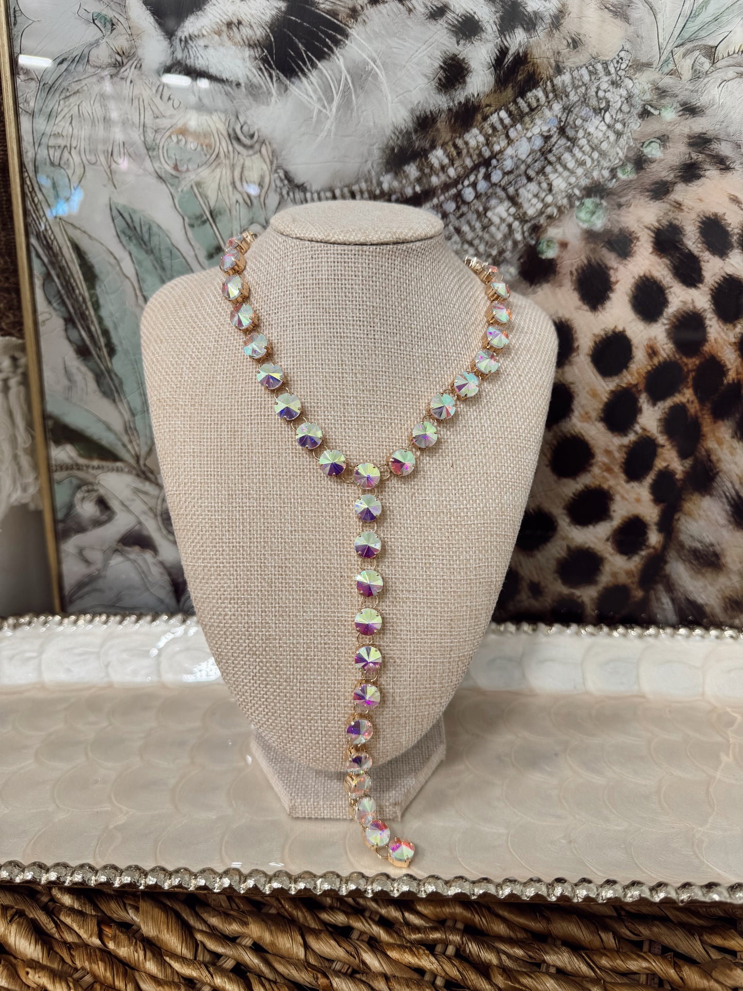 Crystal Drop Necklace
