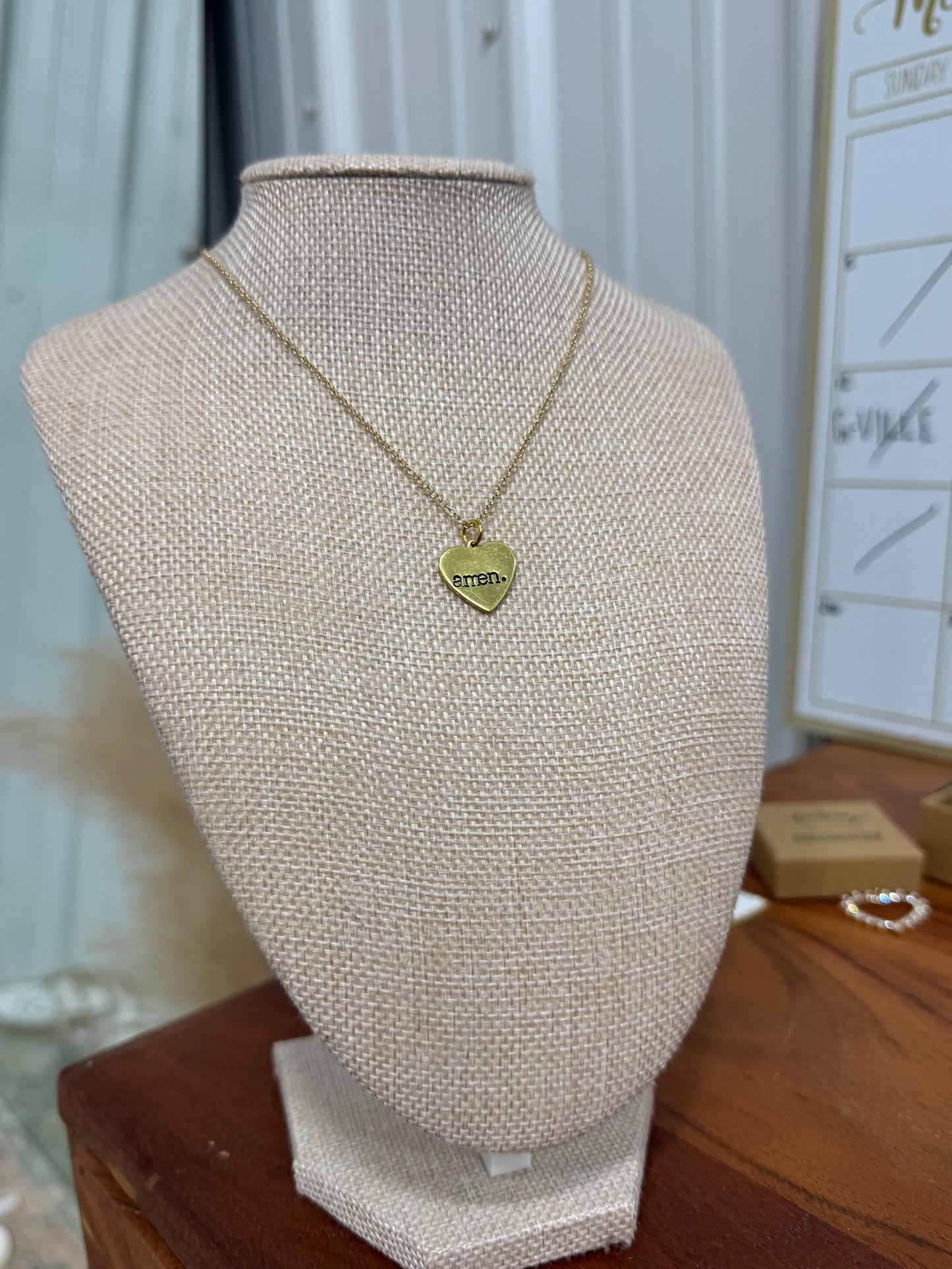 Golden Amen. Necklace