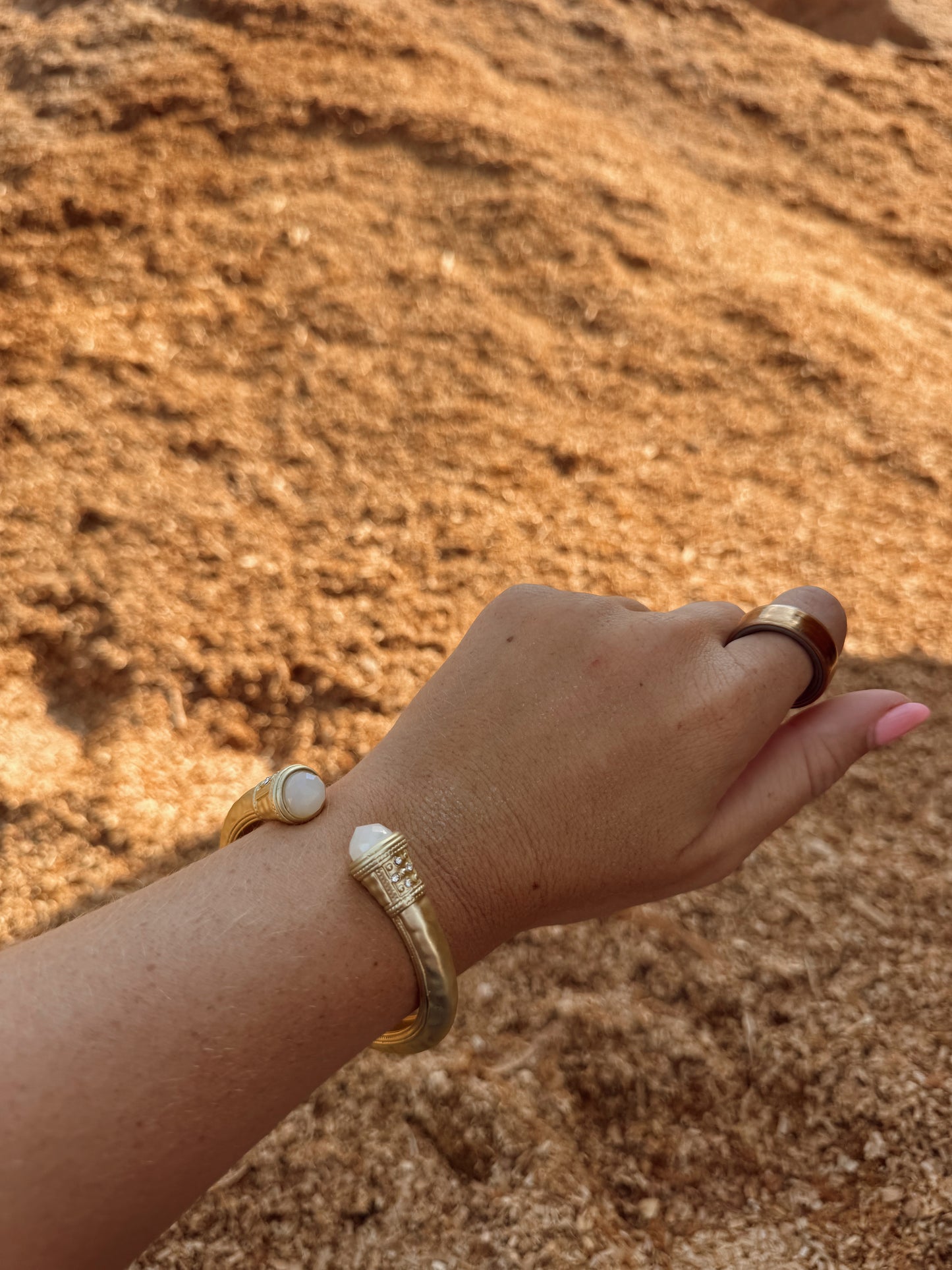 White Pearl Cuff Bracelet *PREORDER*