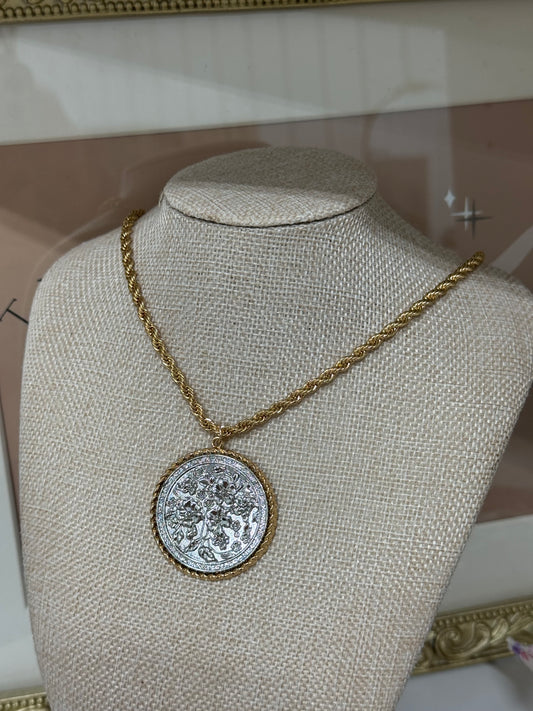 Mixed Coin Necklace