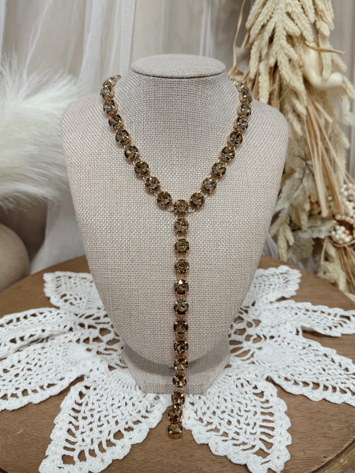 Emerald Jewels Cascade Necklace