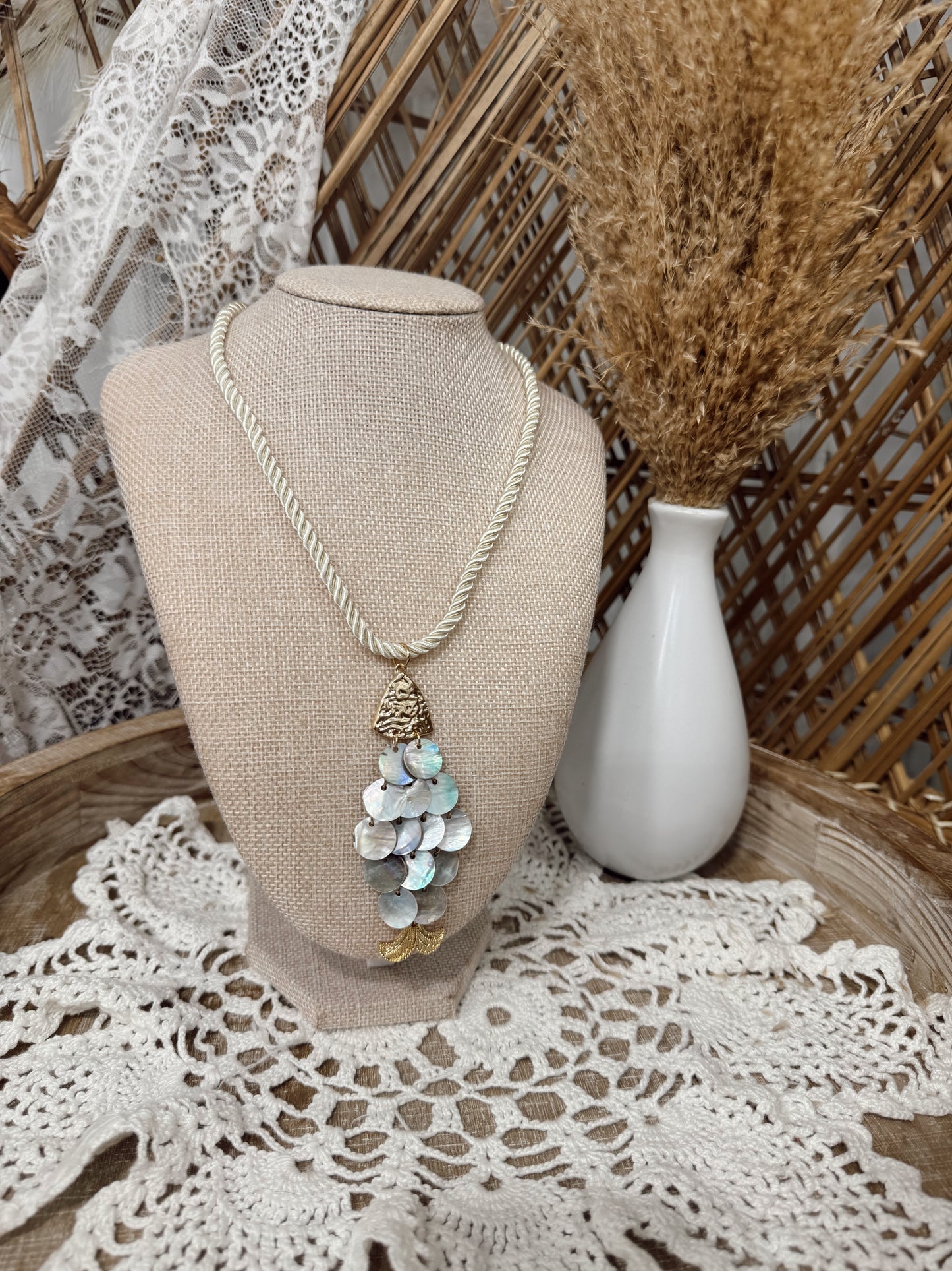 Coastal Carp Necklace