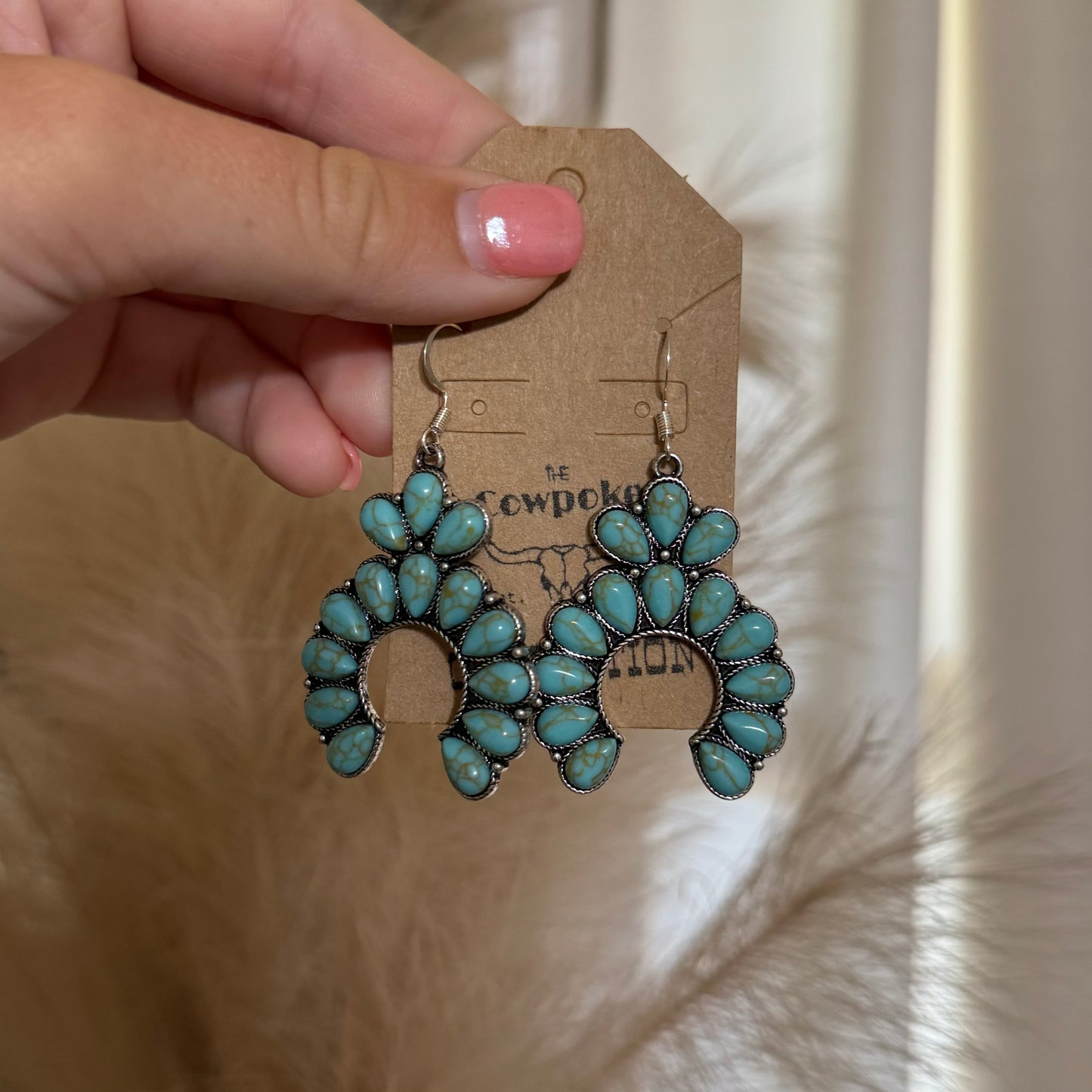 Turquoise Squash Earrings