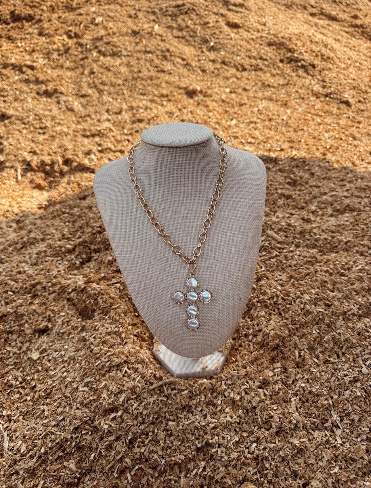Freshwater Pearl Cross