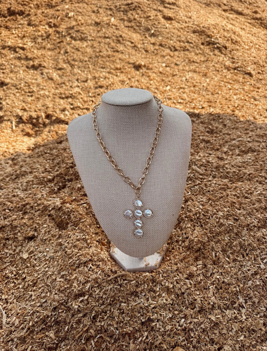 Freshwater Pearl Cross