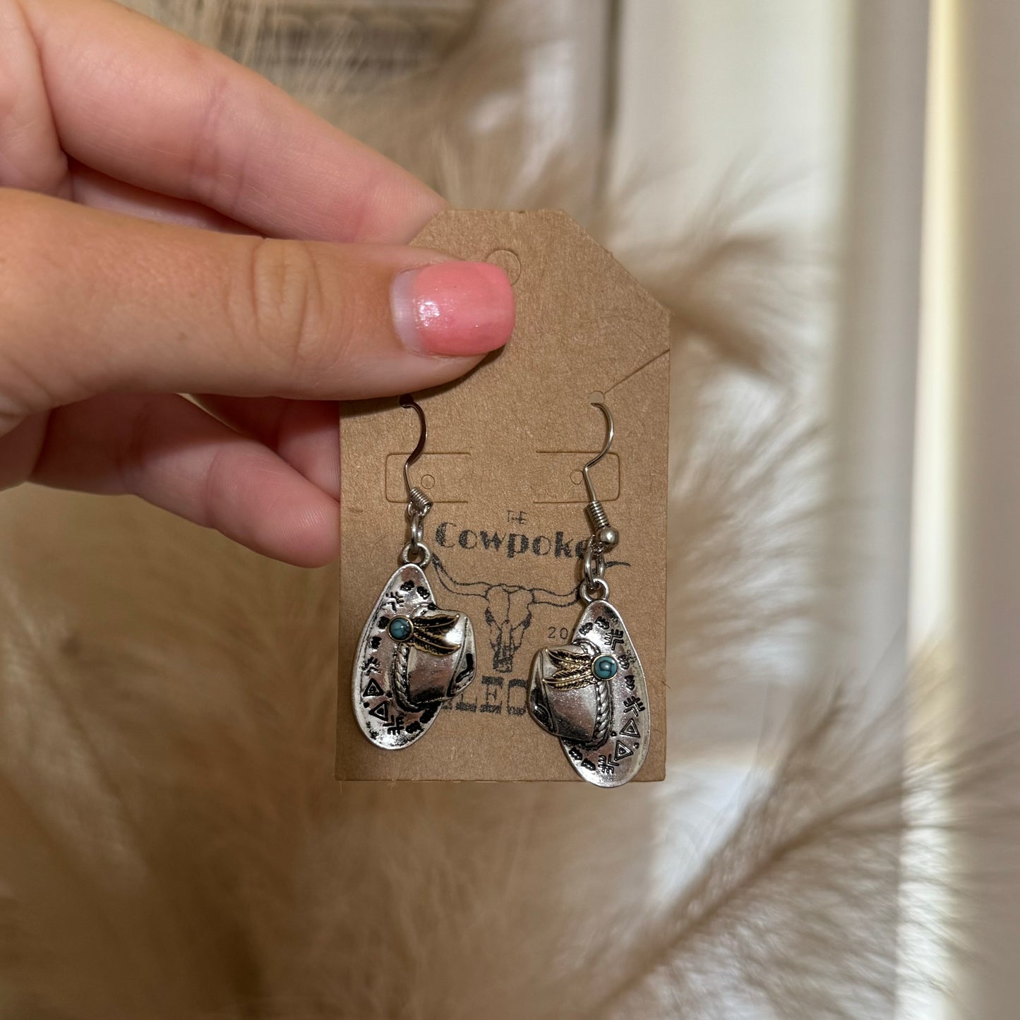 Cowboy Hat Earrings