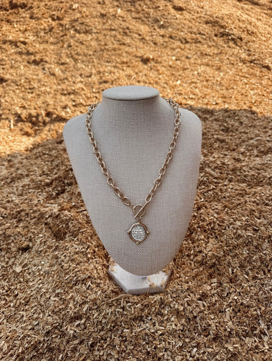 Dainty Coin Necklace