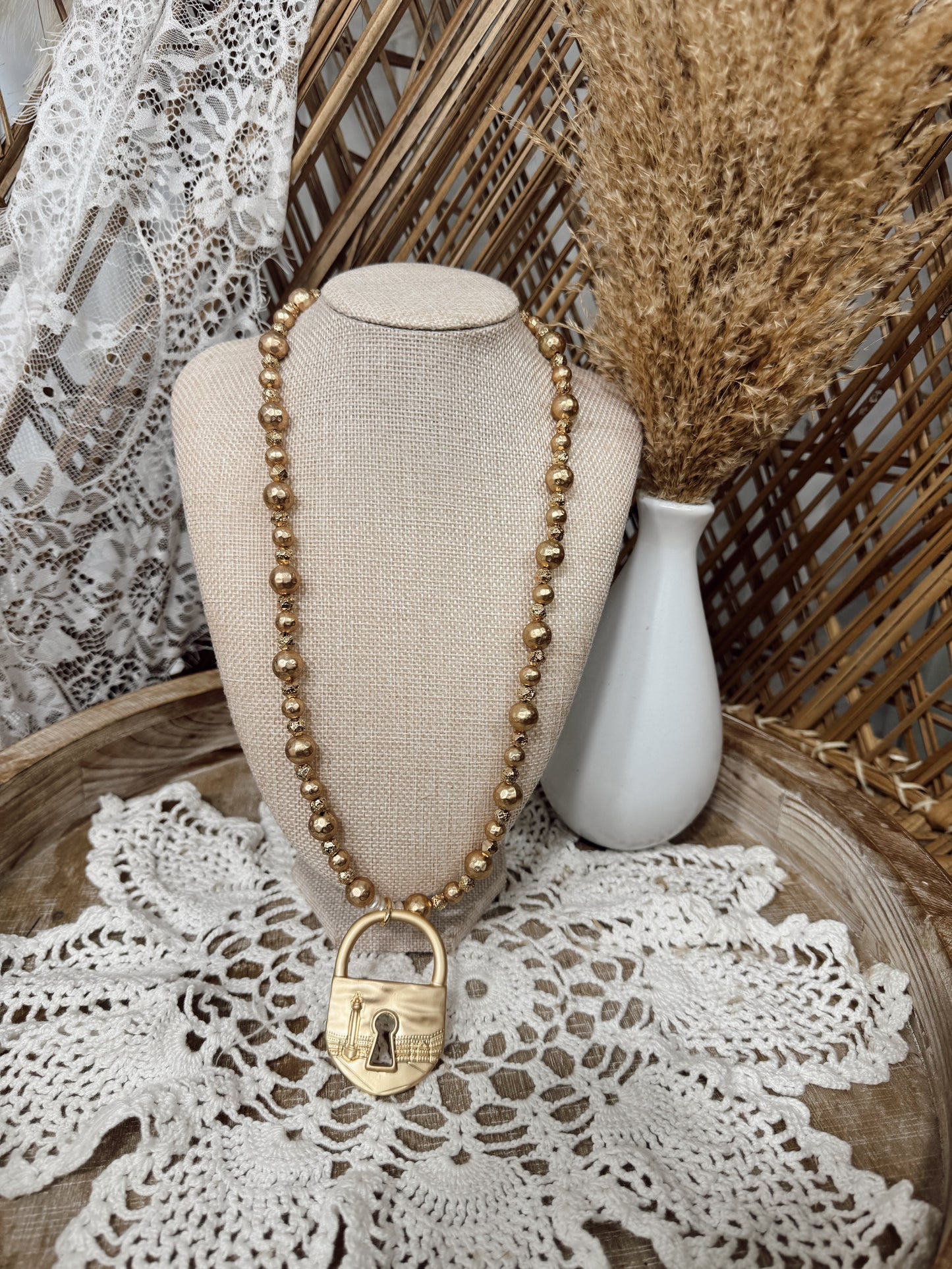 Golden Secrets Necklace