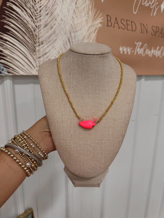 Neon Tide Necklace