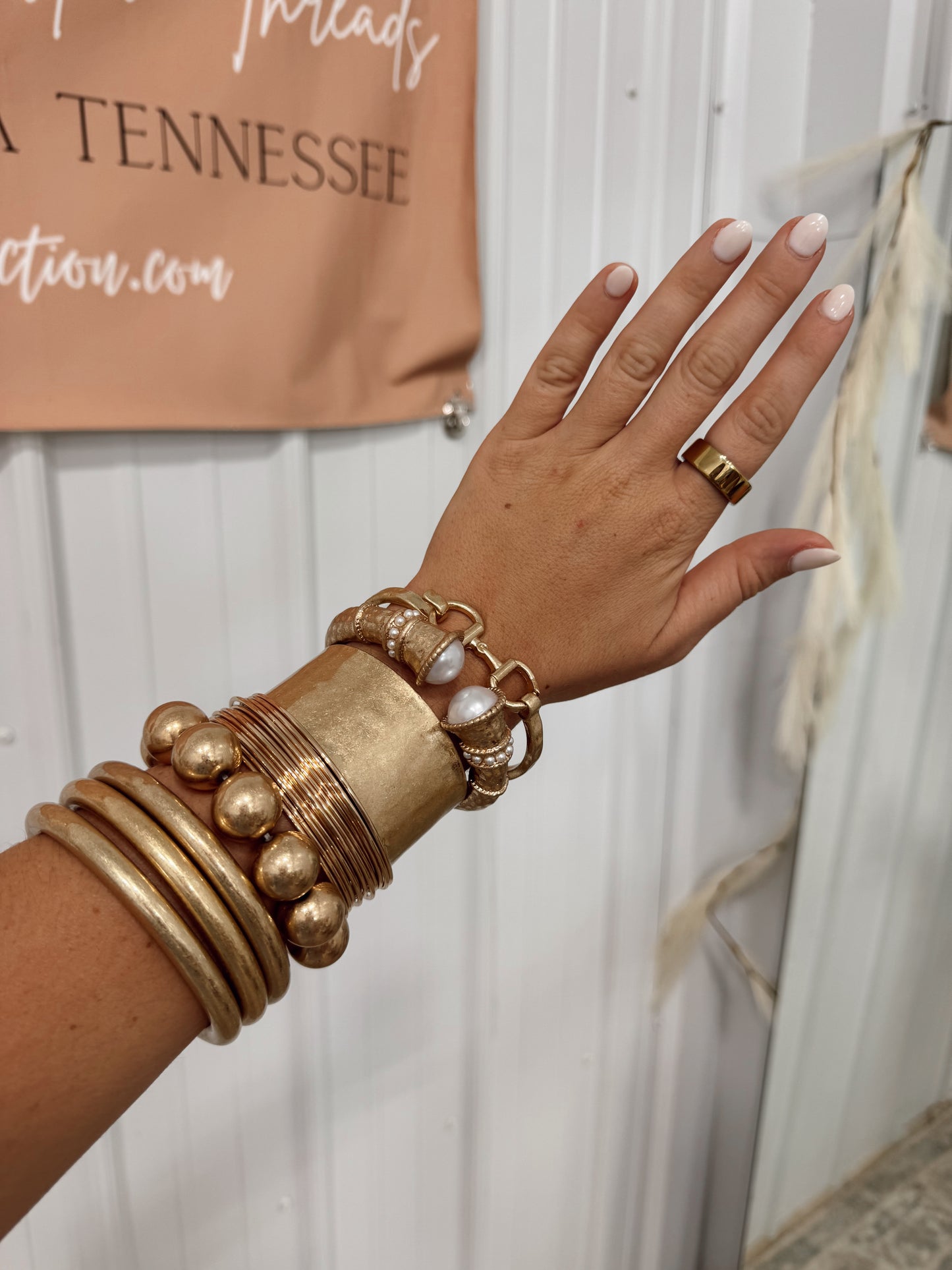 Silver Cross Bracelet