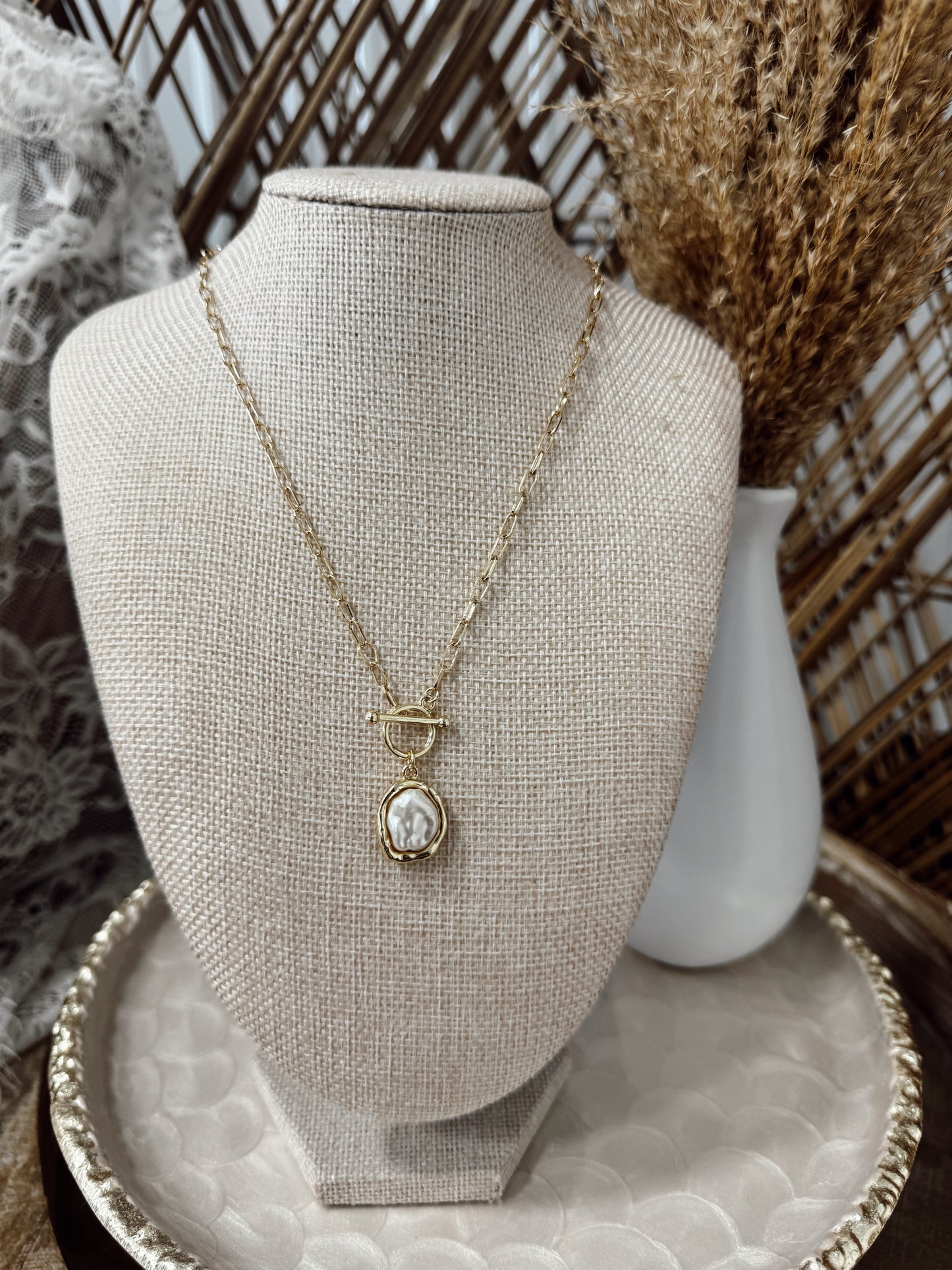 Pearl Drop Necklace