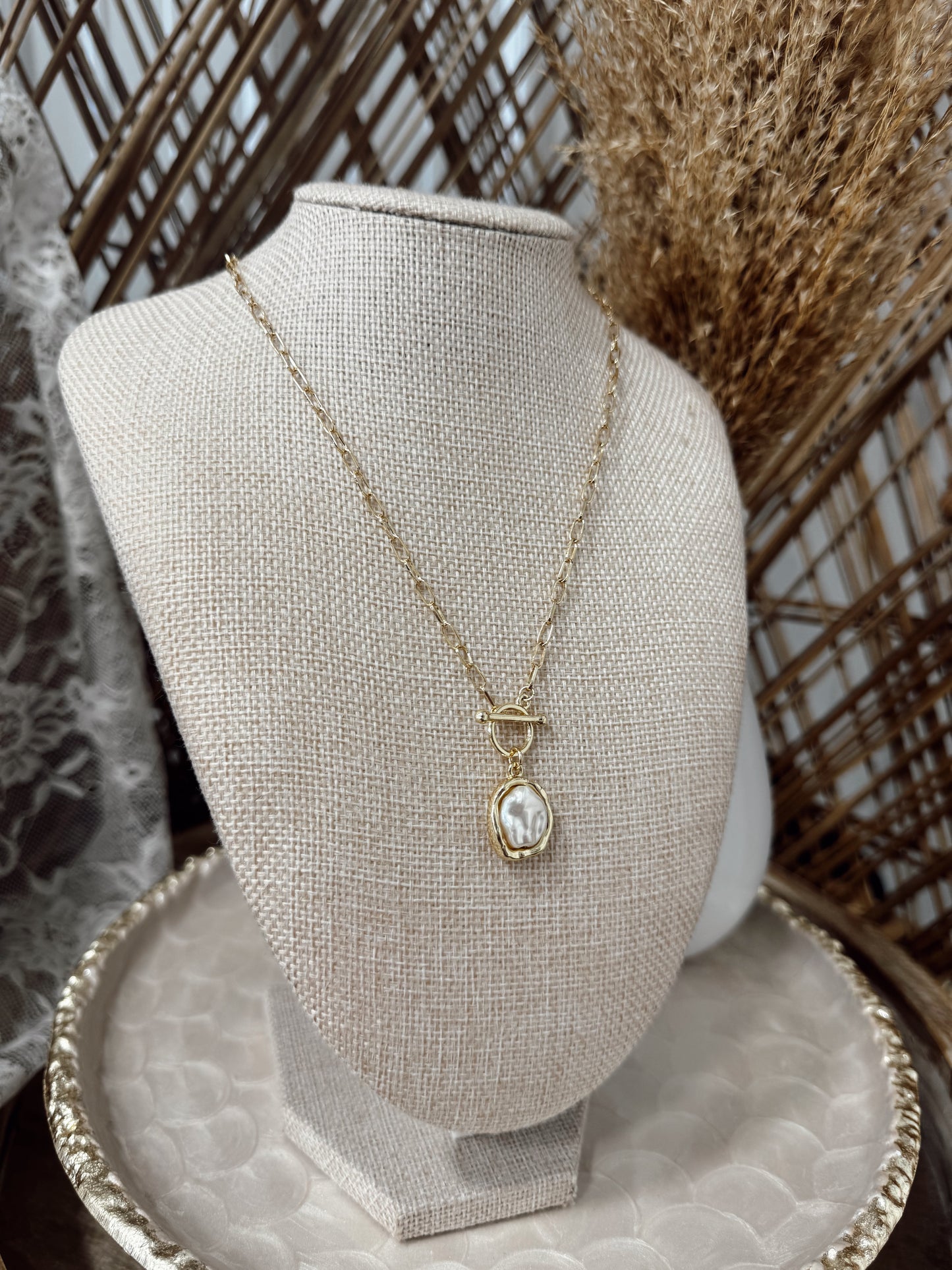 Pearl Drop Necklace