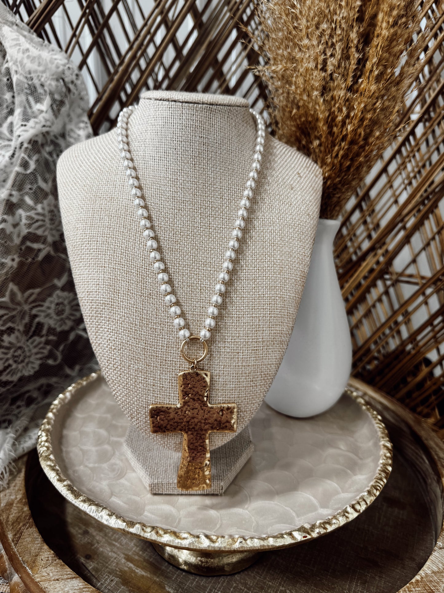 Campus Cross Necklace