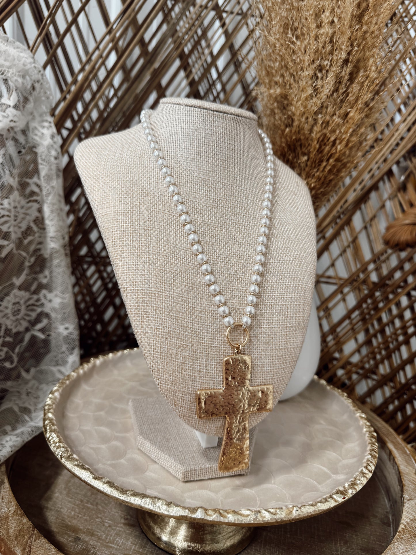 Campus Cross Necklace