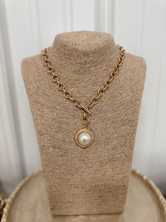 Pearl Dot Necklace