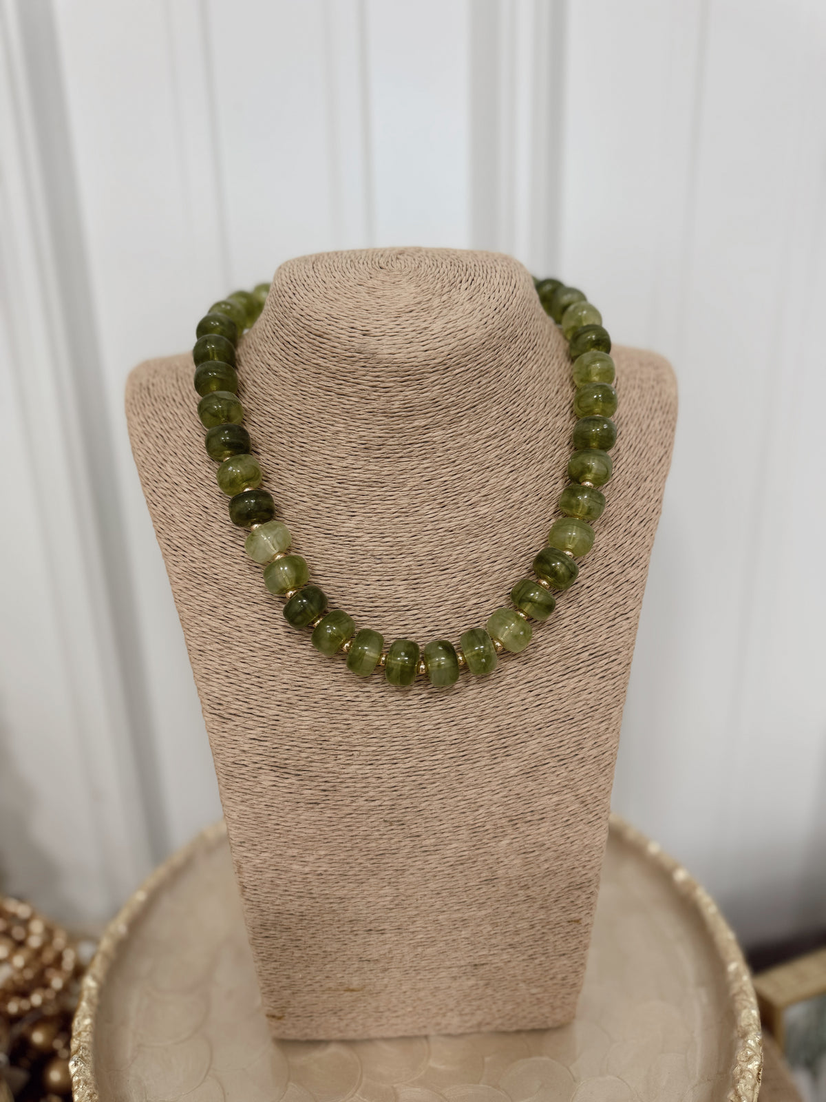 Green Stone Necklace