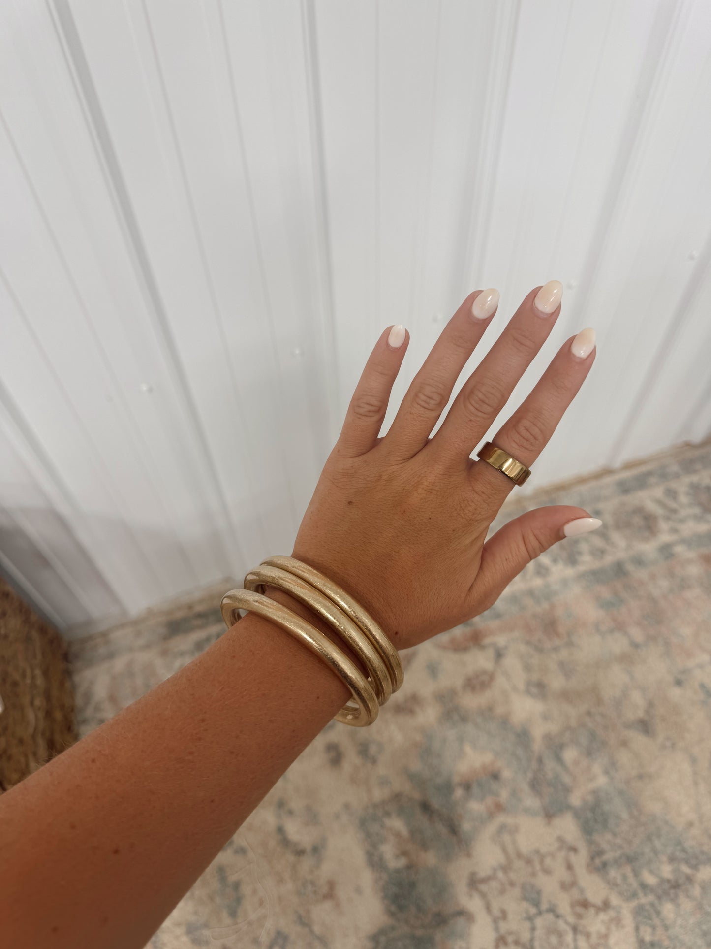 Gold Girl Bracelet Set Water Resistant